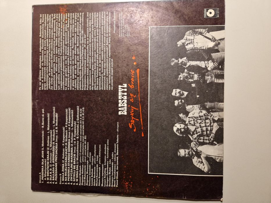 Płyta winylowa Babsztyl, Szykuj się bracie