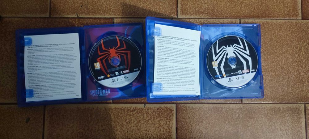 2 jogos do Spider man Ps5