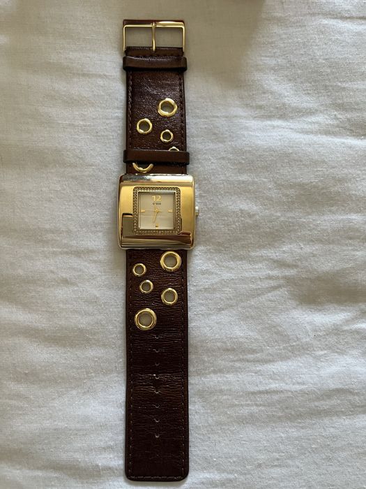 Relógio da Guess - pele genuína