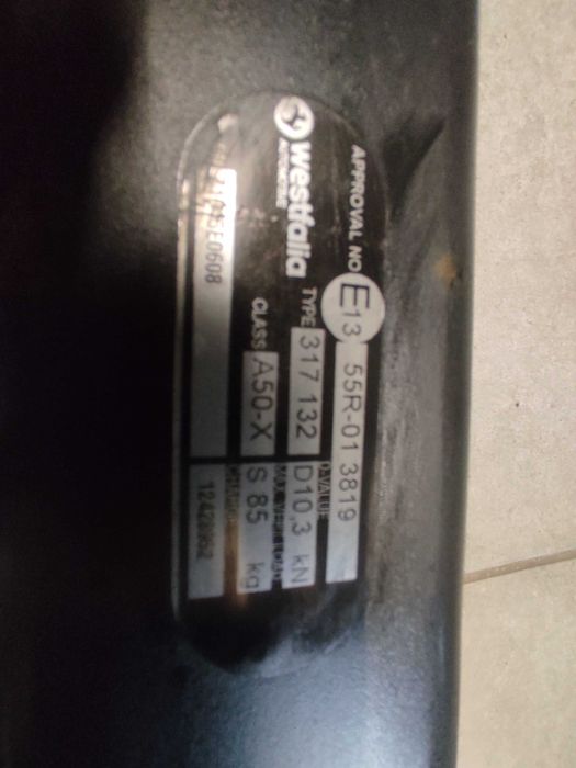Oryginalny odpinany Hak Holownicz VW Passat B8 Octavia Leon Westfalia