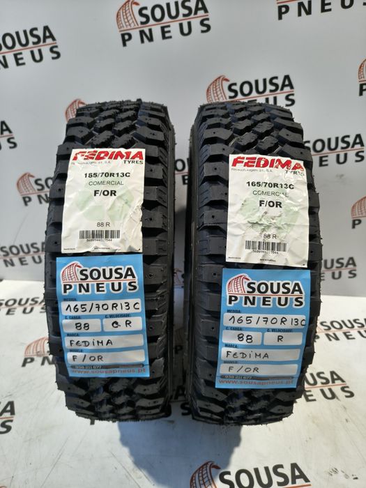 2 pneus Nortenha 165-70R13C  Oferta dos Portes