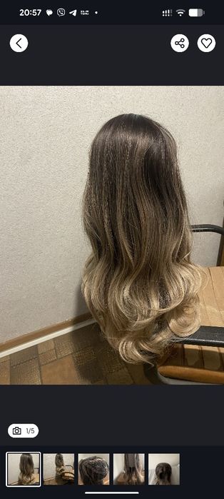 Жіноча   перука .