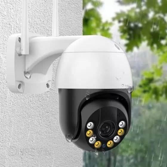 ICSee Наружная 4Мп поворотная IP WiFi вулична камера уличная камера ...