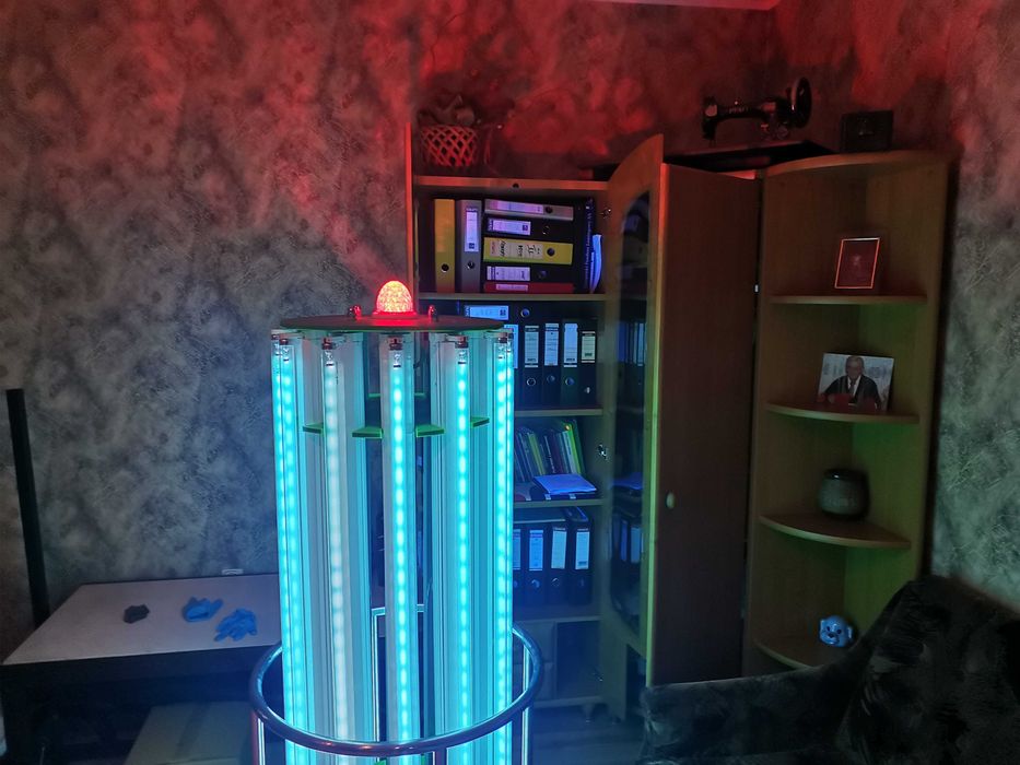 lampa UV-C dezynfekcja wielokierunkowa 360
