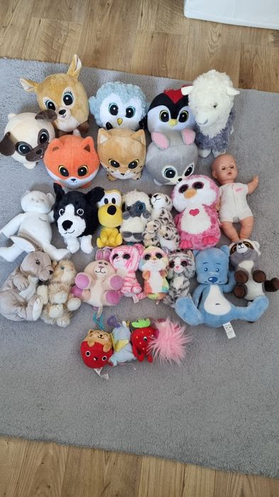 Maskotki dla dzieci całość 60 zł