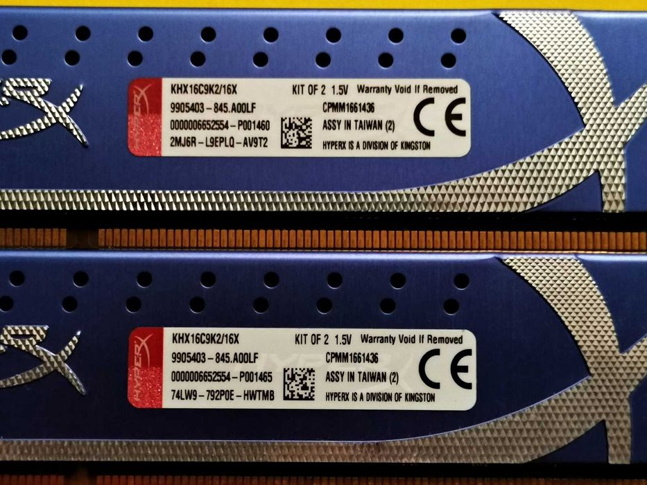 DDR3 16GB KingSton HyperX GeneSiS 12800 -Komputer