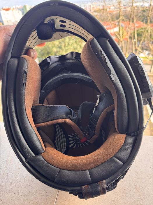 Capacete NEXX X.G200 Tracker Preto/Branco — S — ECE/DOT