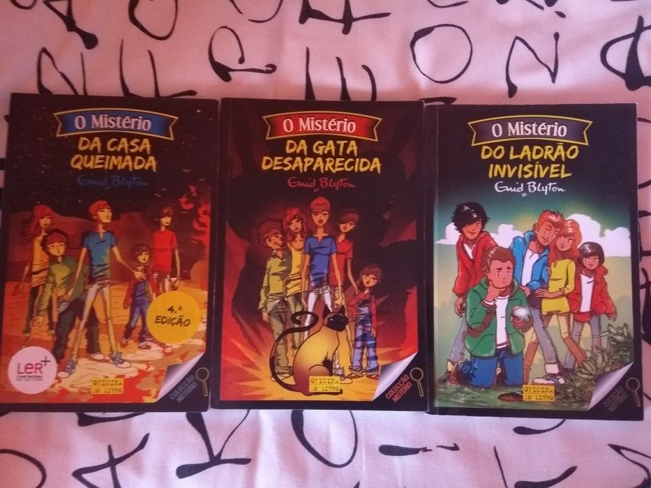 Livros da "Coleção Mistério"