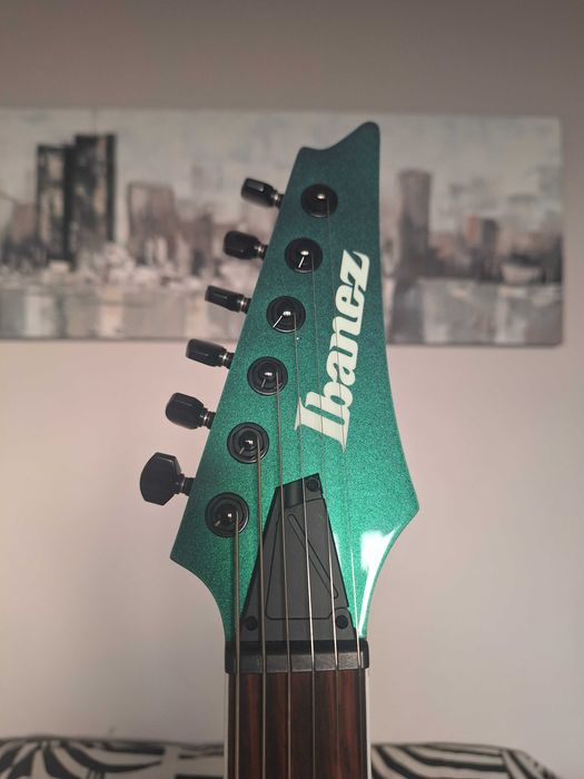 IBANEZ RG631 ALF-BCM Axion Label