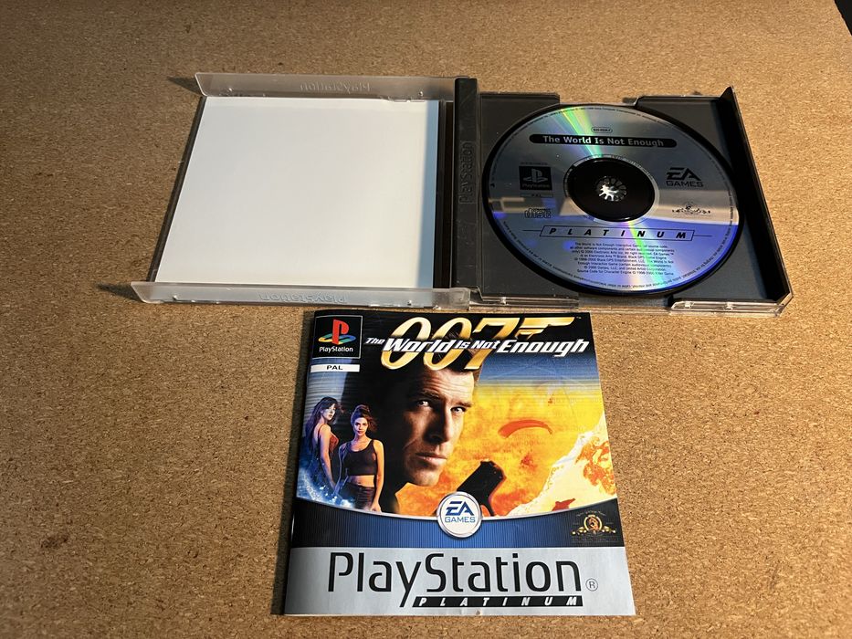 007 James Bond World is not Enough Playstation 1 PS1 PSX