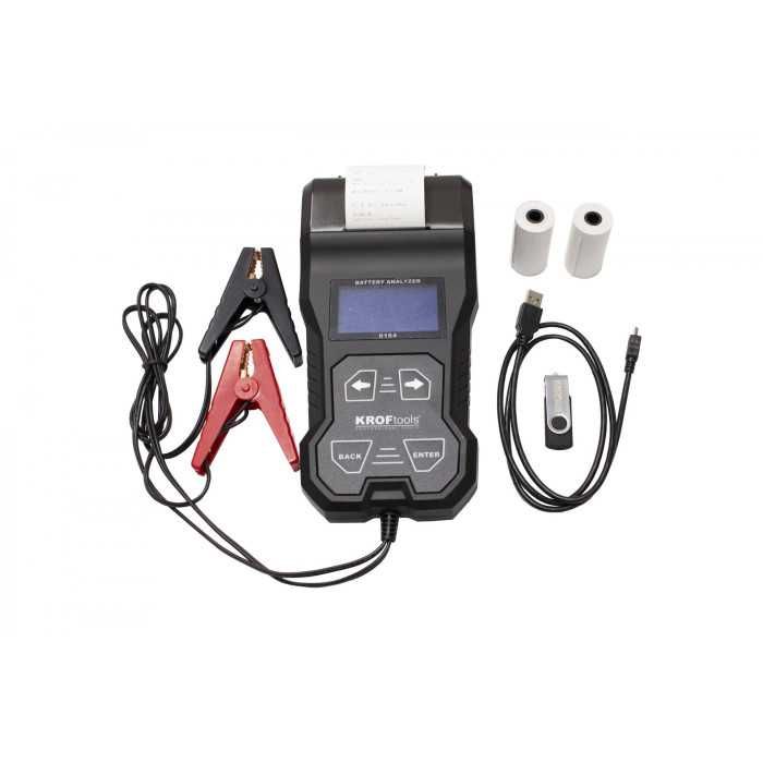 Teste Bateria Digital com Impressora Kroftools 6164