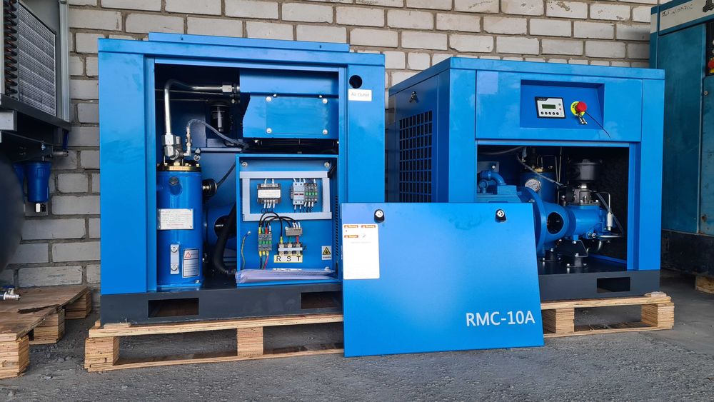 Гвинтовий компресор 7,5 кВт / Винтовой компрессор RMC-10A