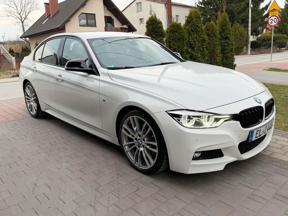 BMW Seria 3 Automat 8HP 190KM M-PAKIET Sedan 2017r. ALU19 HIFI Adaptive LED *zDE