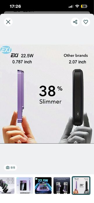 ‼️Безпровідний Павербанк MAGSAFE 10000mah‼️