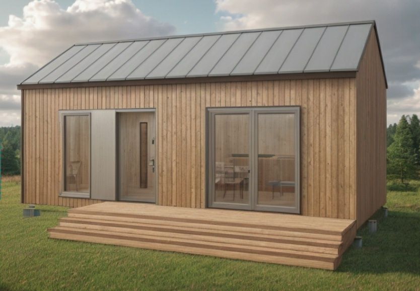 Domki drewniane ocieplony