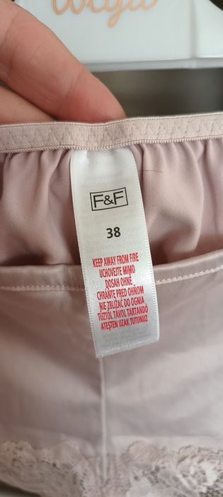 F&F casual bokserki damskie zmysłowe satyna