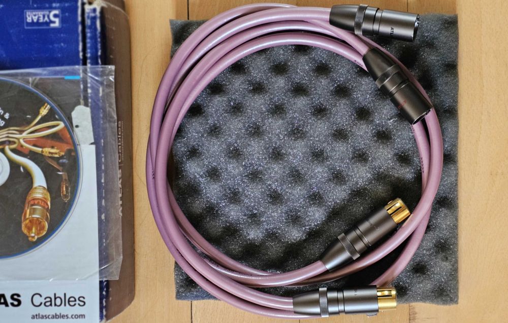 Балансний міжблочний кабель Atlas Elektra AllCu OCC XLR 2x1 м