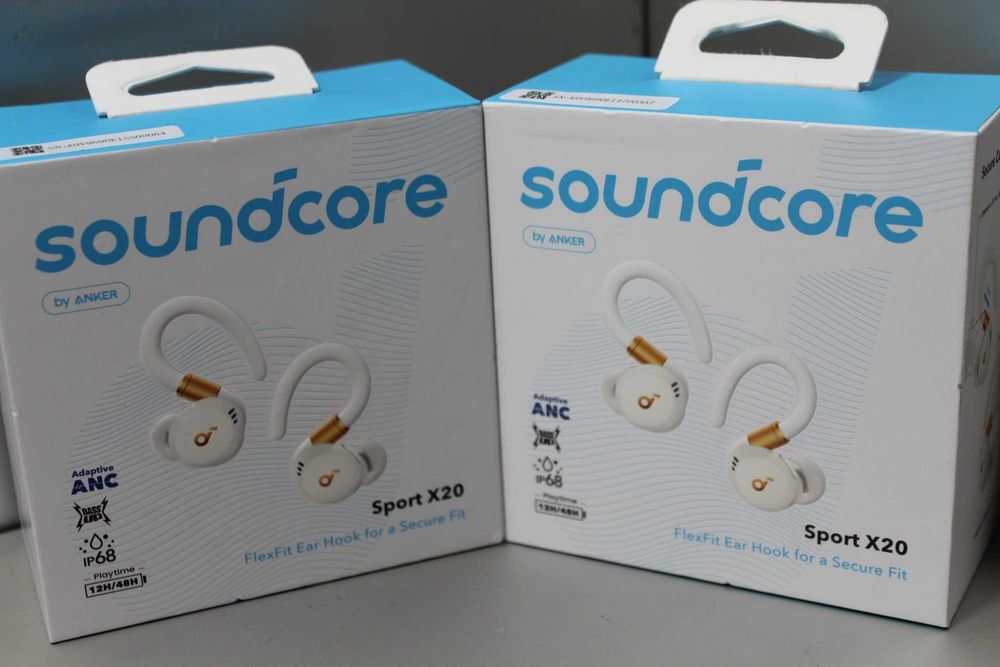 Bluetooth-гарнітура Anker SoundCore Sport X20, Стерео, White