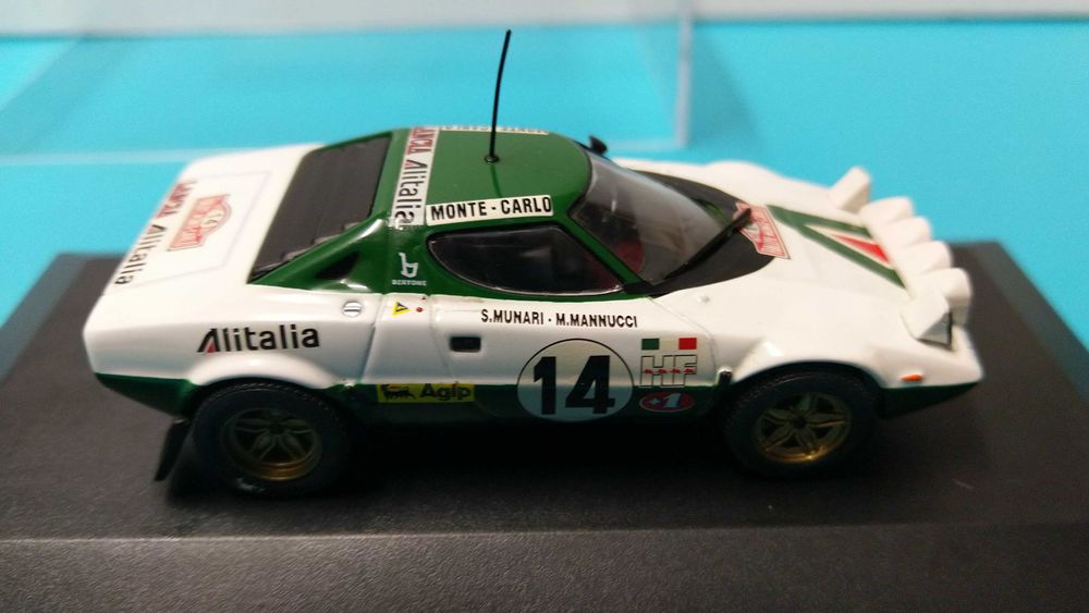 Lancia Stratos #14 S. Munari: Winner Rally Monte Carlo 1975 - Minichamps escala 1/43