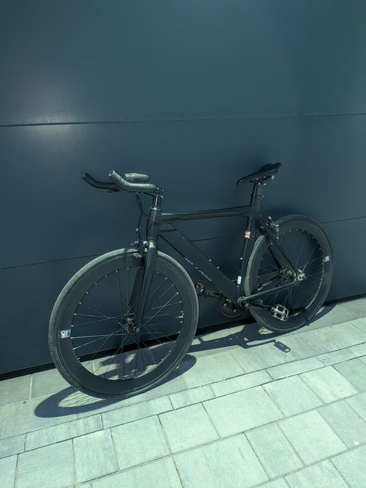 Rower Single Speed / Fixie NOLOGO "X" – czarny, rama 59 cm