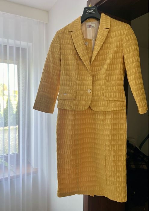 Garsonka rozmiar 38/40 sukienka zakiet, komplet chrzest wesele komunia