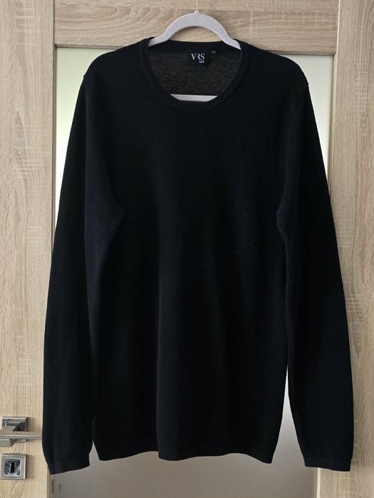 VRS czarna koszulka longsleeve rozmiar XXL długi rękaw