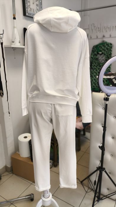 La mu piękna bluza ramoneska biała bawełna rozm S m l xl XXL