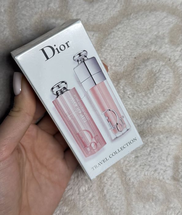 Набір Dior з блиску і бальзаму для губ