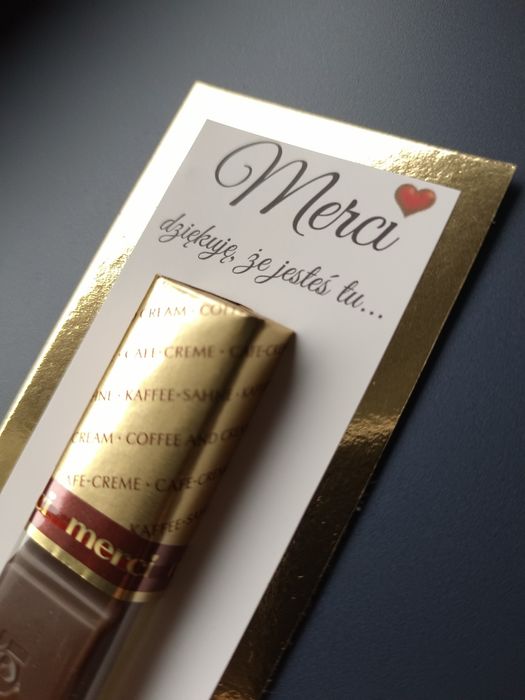 Merci podziekowania wesele komunia chrzest