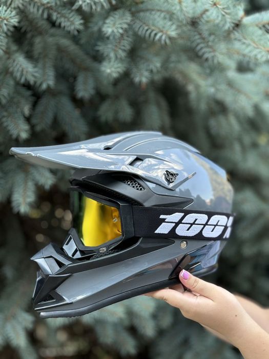 Шлем кроссовый на ендуро, скутер, мотошлем, шлем на крос, мотошолом