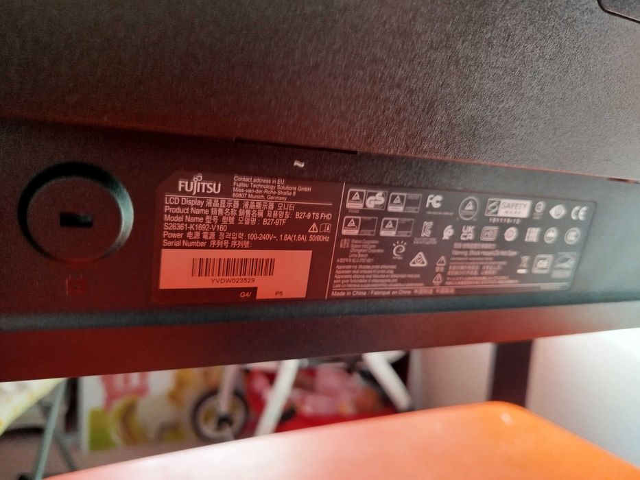 Monitor Fujitsu B27-9 TF FHD, EU 27 cali