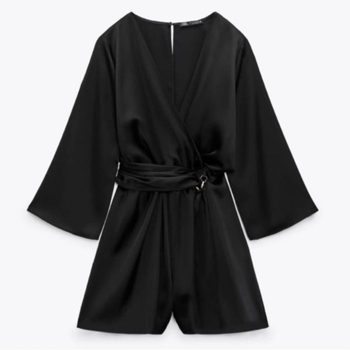 Комбінезон ромпер атласний Zara