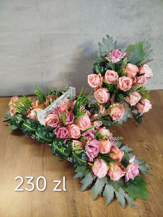 Wiązanki kompozycje nagrobne