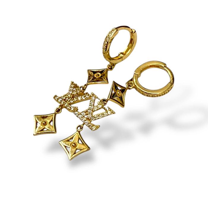 Nowe złote kolczyki PR.585 14K