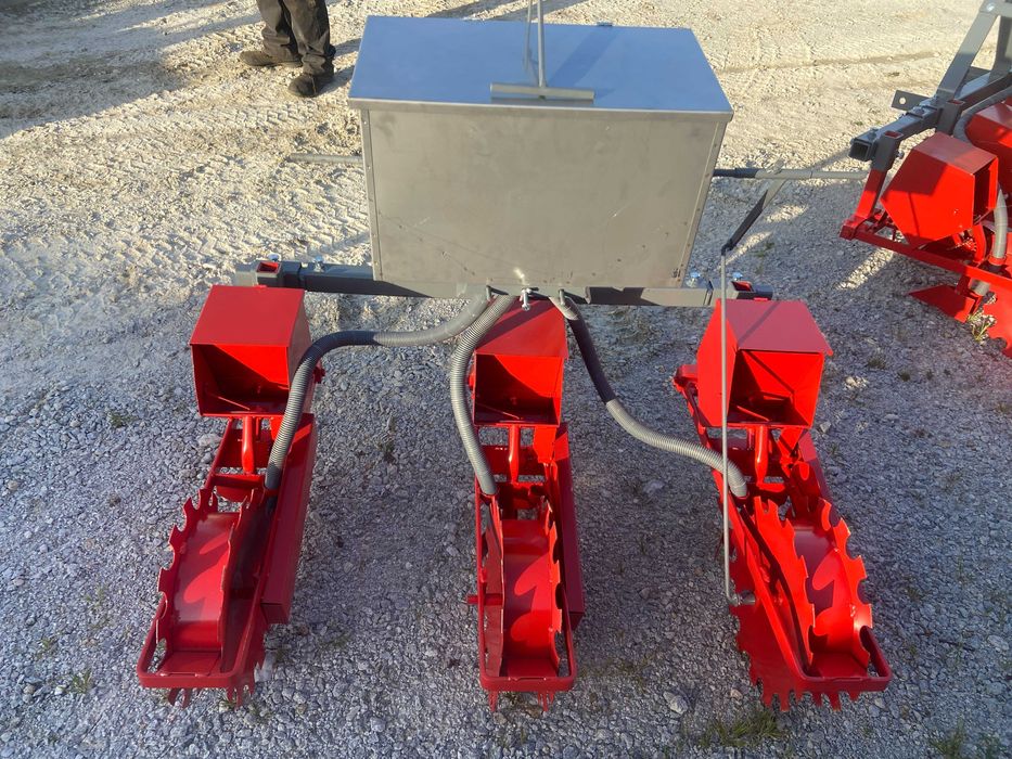 semeador de milho 2, 3, 4 linhas com/sem adubador inox