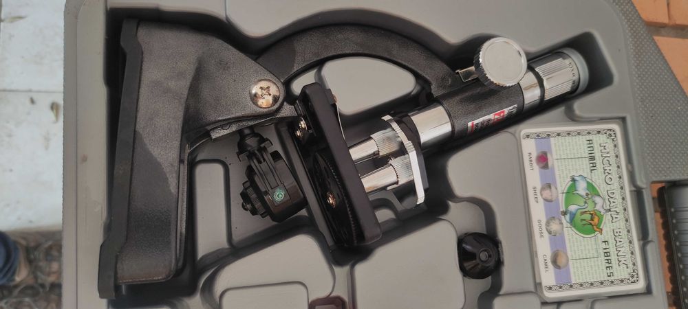 Conjunto set microscópio