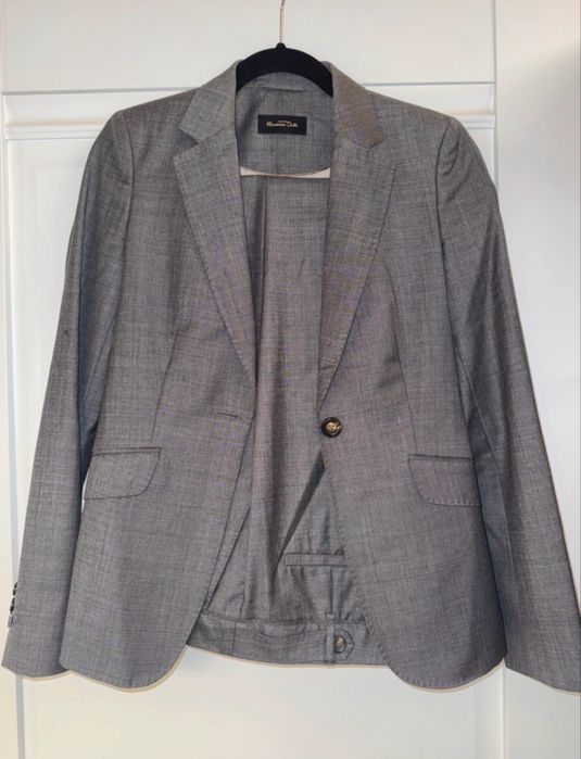 Garnitur komplet Massimo Dutti marynarka i spodnie 36 S żakiet