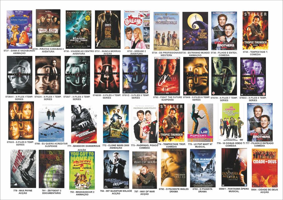 Vendo Coleção de DVD's (2ª parte)
