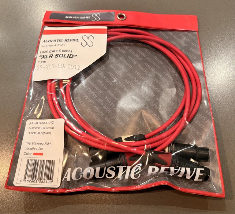 Acoustic Revive XLR Solid 12 interkonekt