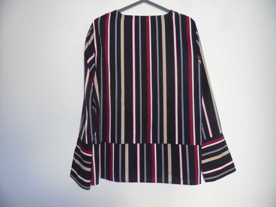 camisola de mulher as riscas