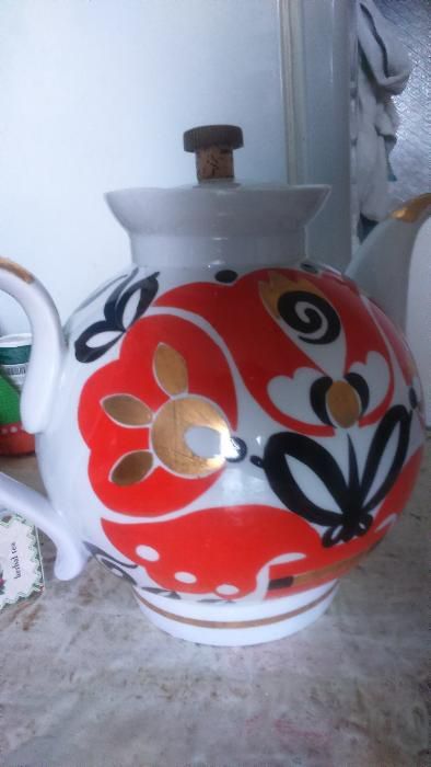 Чайник большой фарфор 3,5л