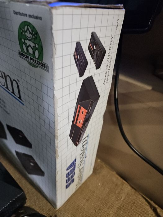 Consola master system I  com caixa