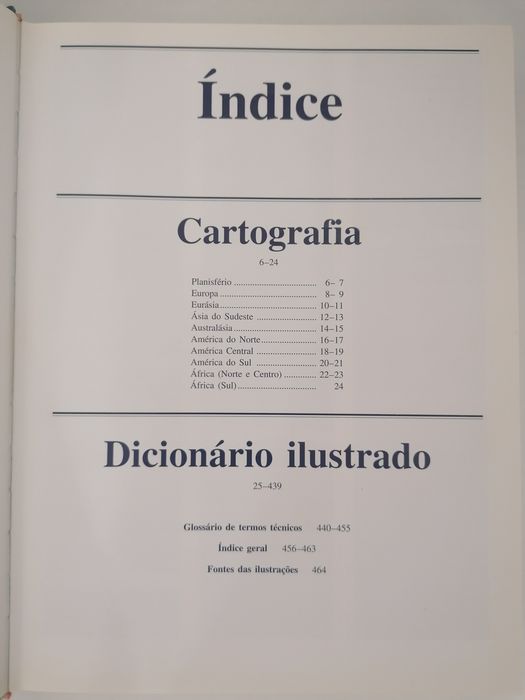 Dicionário ilustrado das Maravilhas Naturais do Mundo