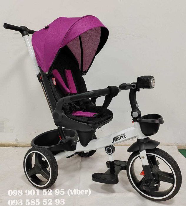 Велосипед трехколесный детский Best Trike "Marco с родительской ручкой