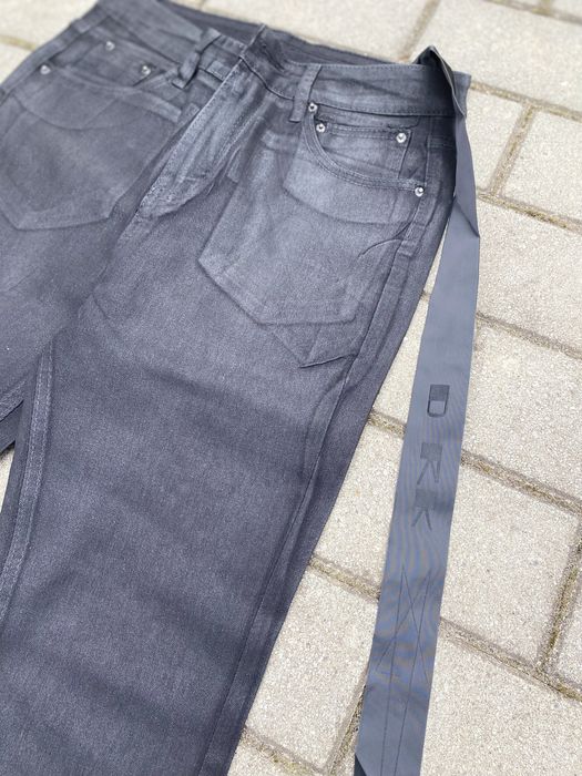 Rick Owens Waxed jeans джинси штани