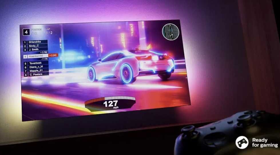 Telewizor PHILIPS 65PML9019: MINI LED 4K 144Hz Titan OS Ambilight