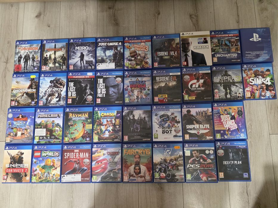 Konsola PS 4 + Kamera + VR + zestaw gier