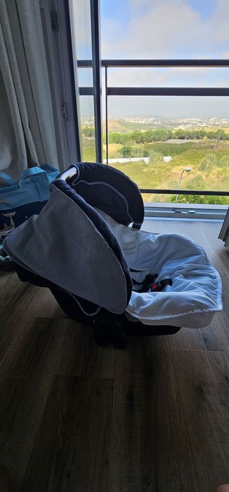 Carrinho + ovinho + cadeira baloiço