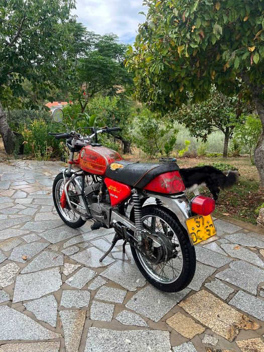 Famel KS sports motorcycle for restoration.