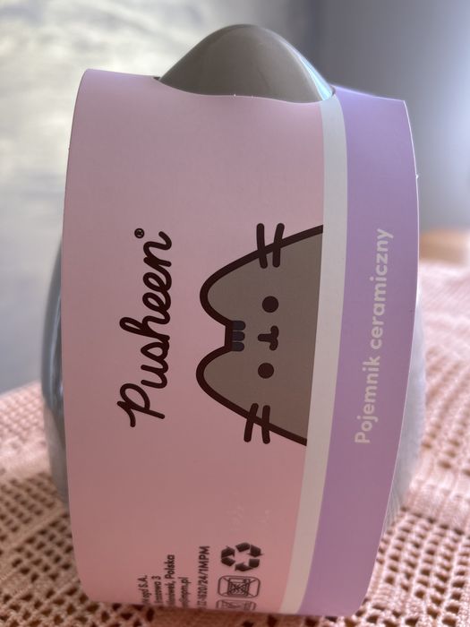 Nowy ceramiczny pojemnik Pusheen